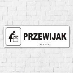 Tabliczka Przewijak -...
